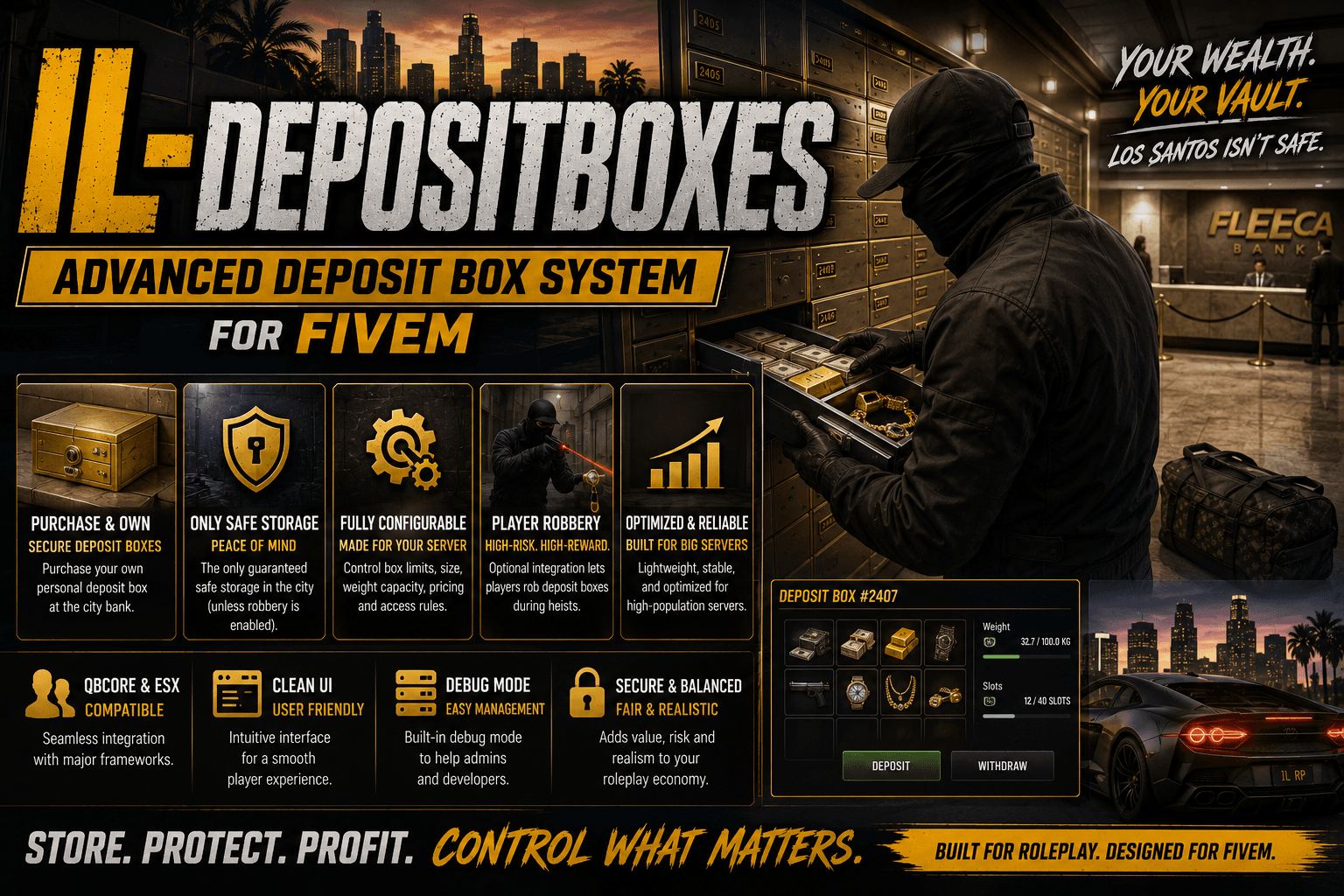 (QB) IL-Safety Deposit Boxes